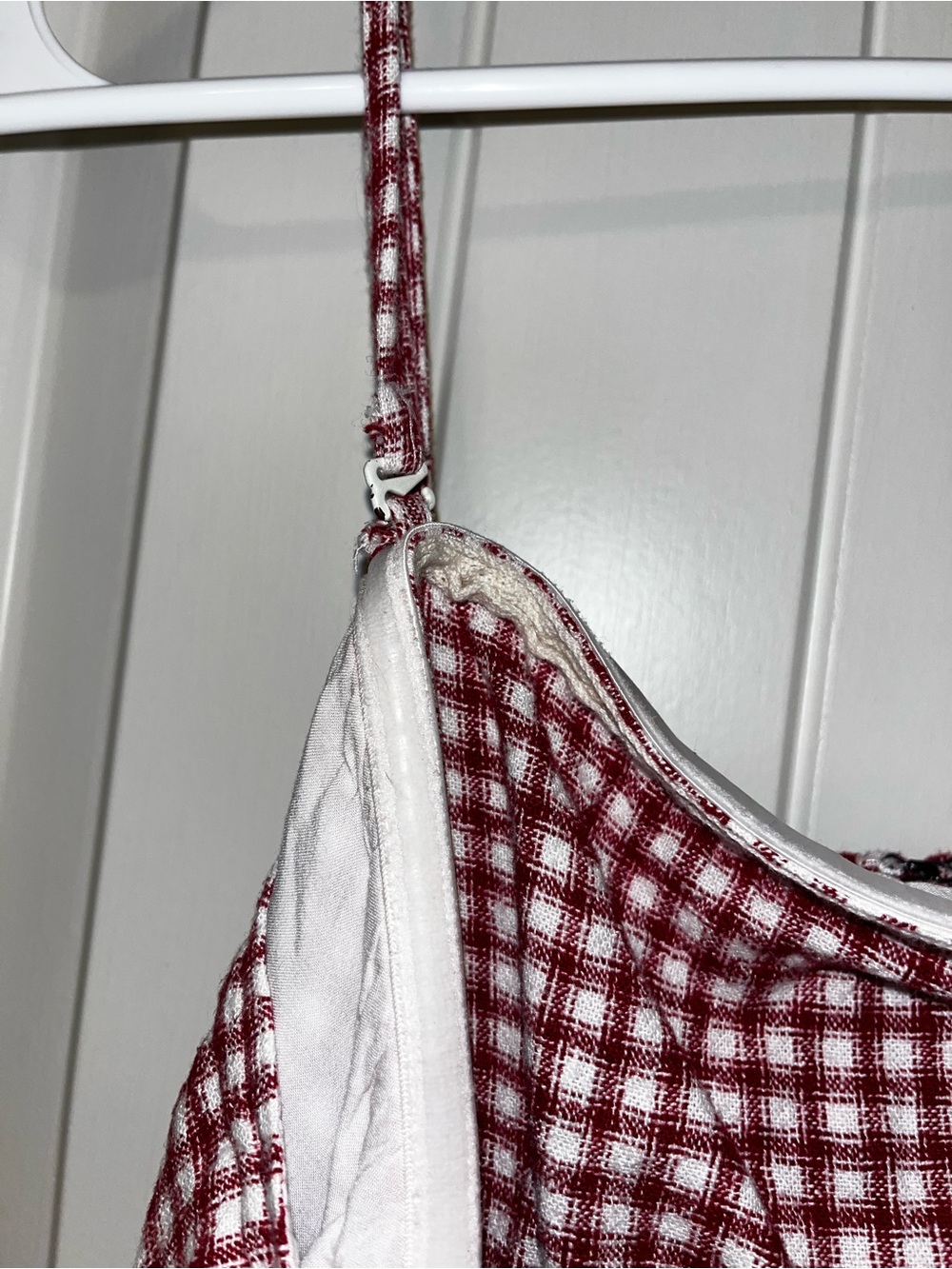 AEROPOSTALE- Red gingham mini dress - Picture 6 of 8